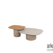 Demi coffee table set of 2 latte 50X60 and 70X80 cm Latte